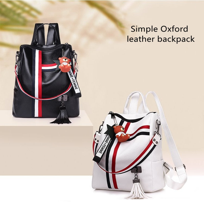 Women's Leather Backpack