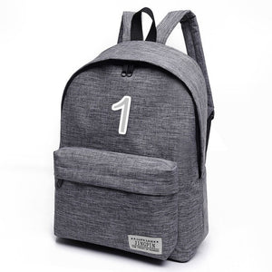 Digital Number Backpack