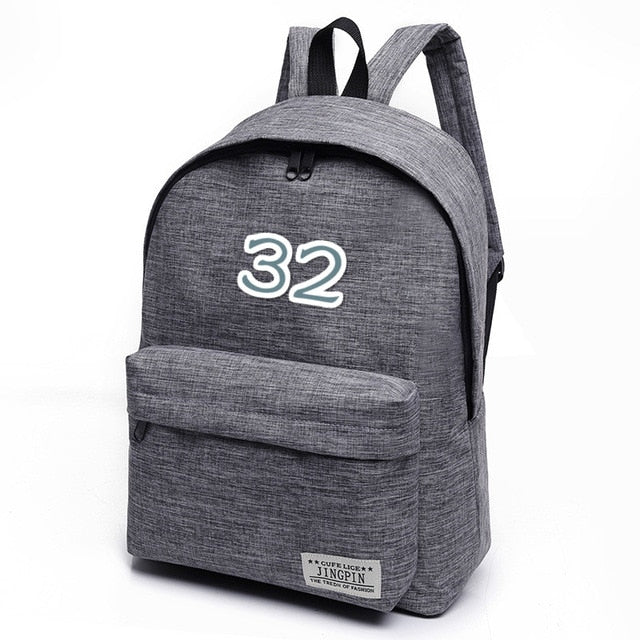 Digital Number Backpack
