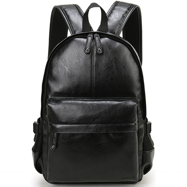 Leather School Backpack – ShadiDayz