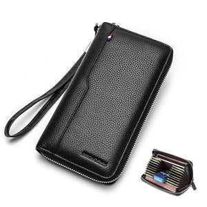 Leather Clutch Wallet