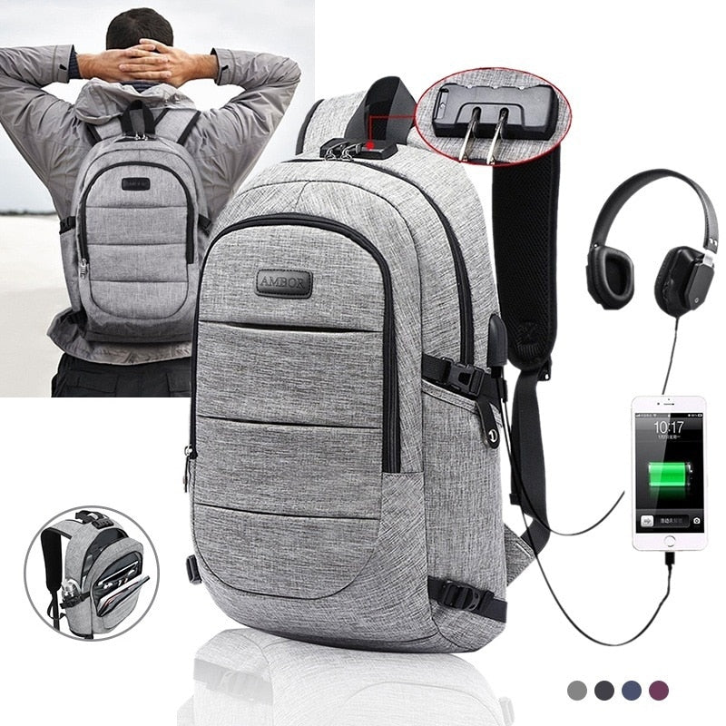 Casual Oxford Backpack
