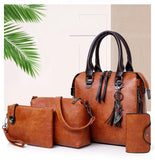 PU Leather Handle Bags