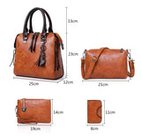 PU Leather Handle Bags