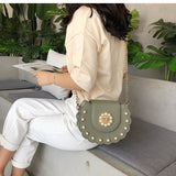 Pearl Chain Crossbody Bags