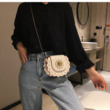 Pearl Chain Crossbody Bags