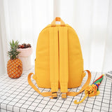 Heart Yellow Backpack