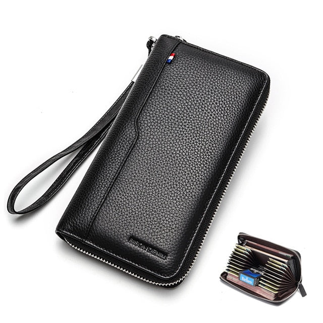 Leather Clutch Wallet