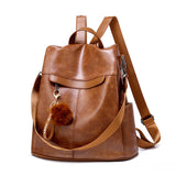 Anti Theft Vintage Backpack