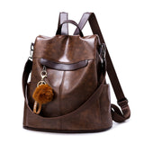 Anti Theft Vintage Backpack