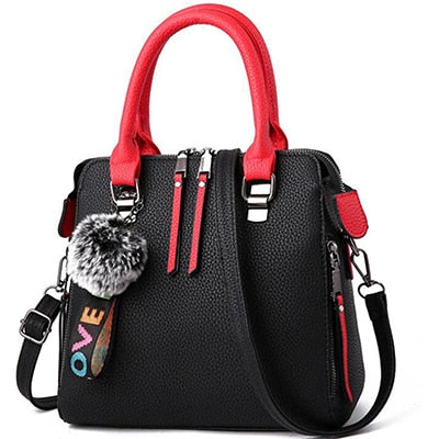 Solid Color Handle Bags